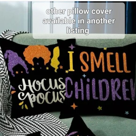 New HOCUS POCUS pillow cover Halloween decorations - Picture 7 of 8